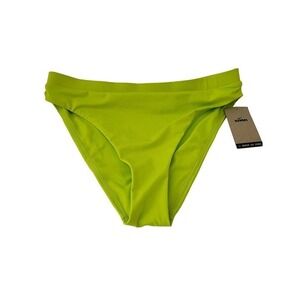 Nike NWT Neon Green Bikini Bottoms Size L